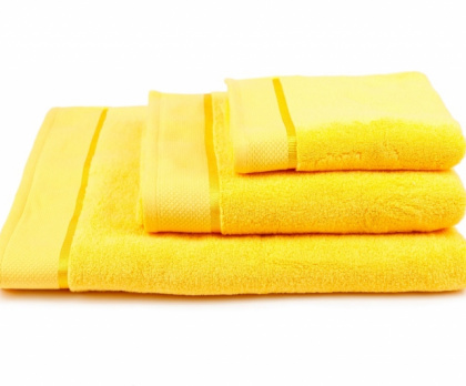 Ručník, osuška mikrobavlna SLEEPWELL žlutá 
