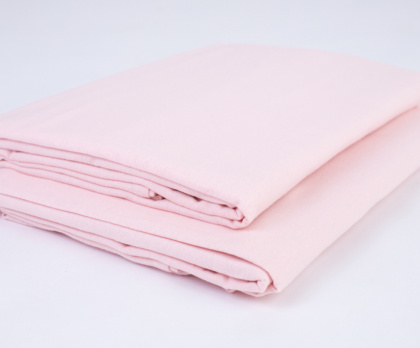 Flanelové prostěradlo - PLACHTA pink 145x250 cm