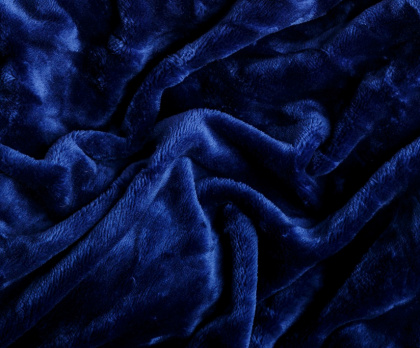 Prostěradlo mikroflanel tmavé modré SLEEPWELL